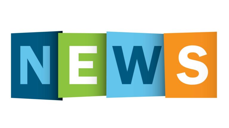 News in colourful blocks