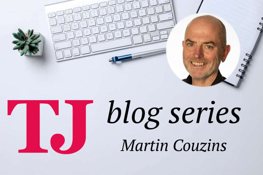 TJ blog series Martin Couzins