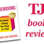 Picture of the book Timeboxing and text that read TJ book review