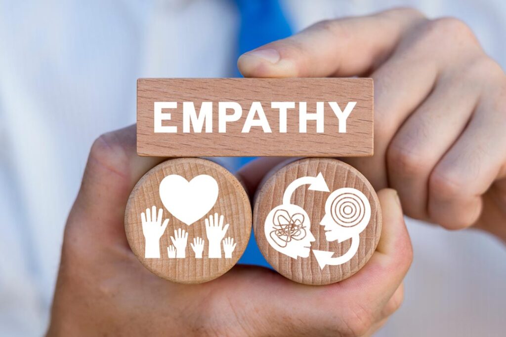 Concept of empathy and sympathy