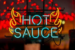 Hot Sauce Sign