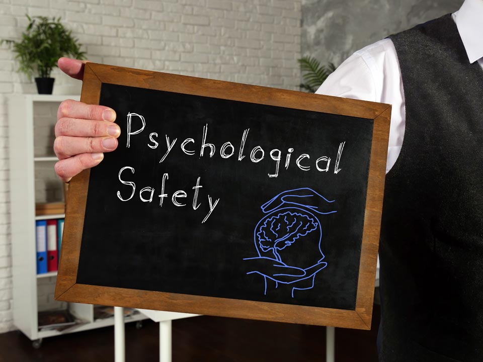 My whole self – creating psychologically safe cultures at work