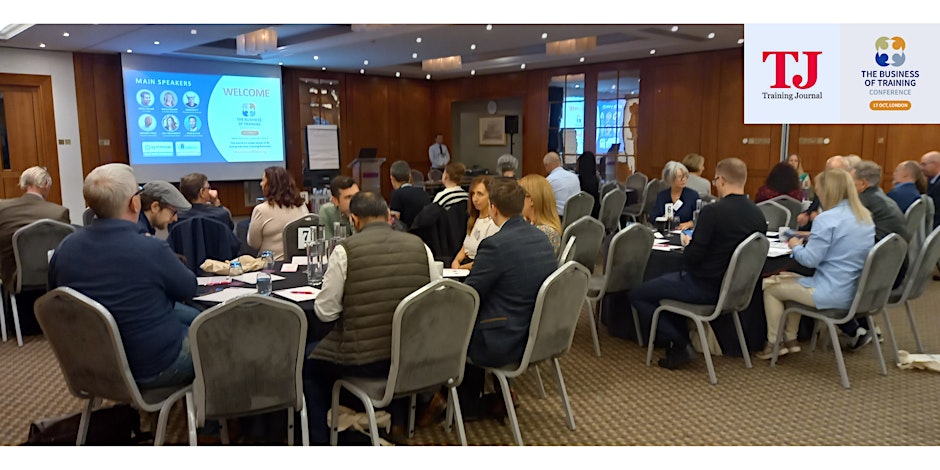 People attending a conference