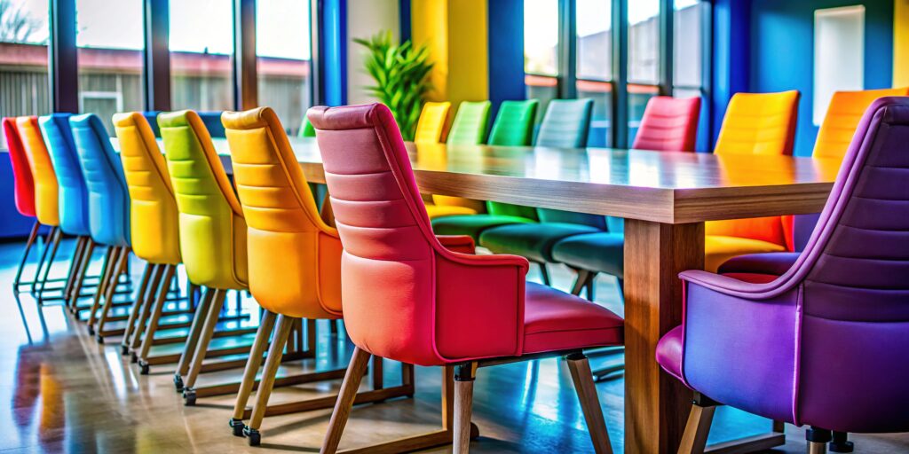 A seat at the table represents diversity, collaboration, and opportunity, fostering an inclusive environment where every voice is valued and every perspective celebrated.