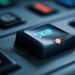 Close Up Skip Button On Remote Control