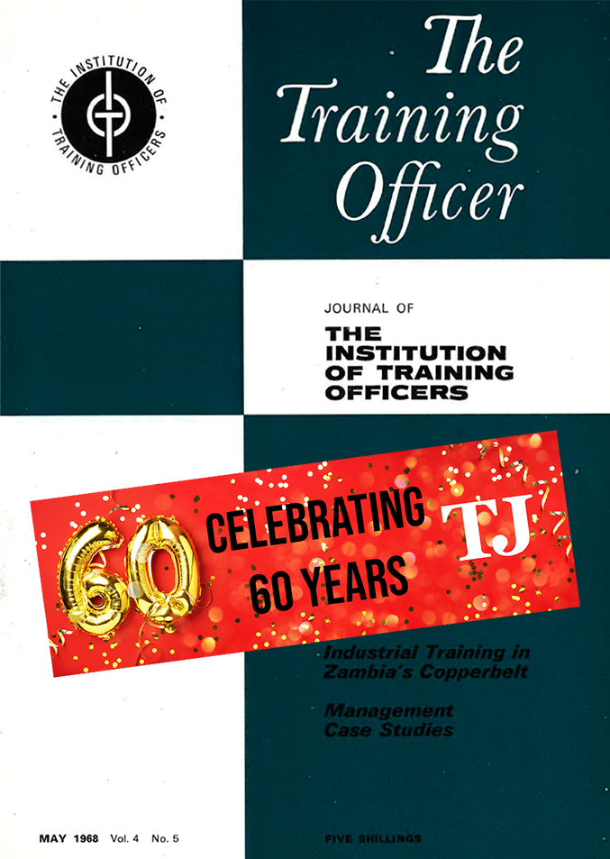 Training Officer Magazine 1968 snippets