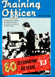 Training Officer magazine front cover from 1984