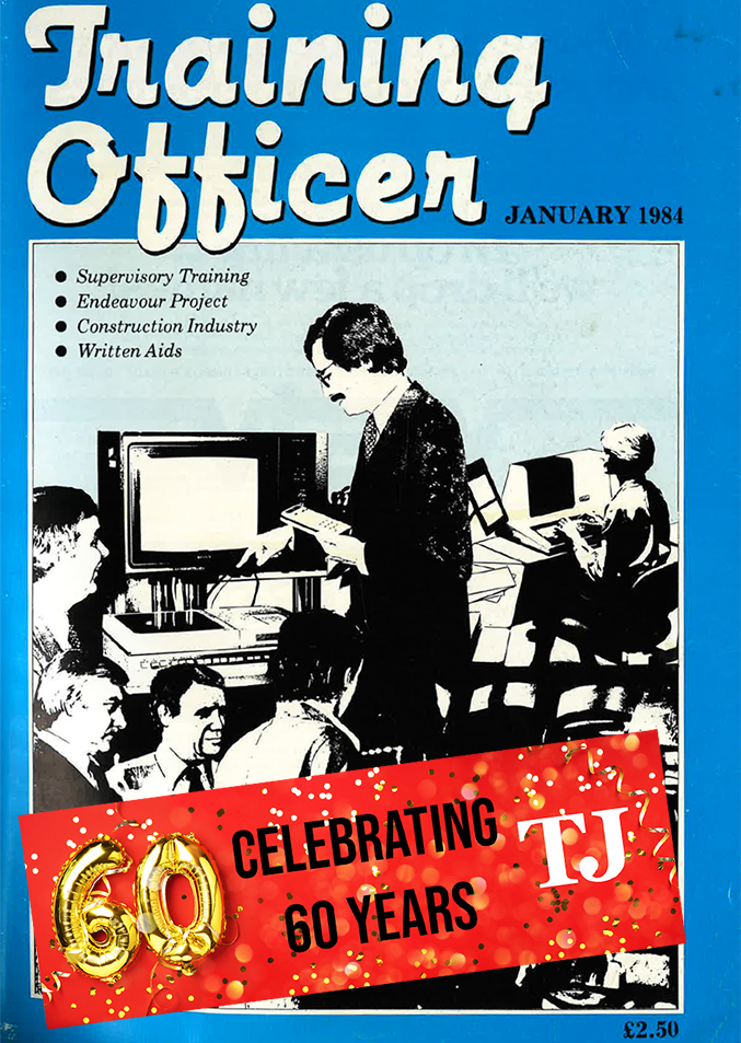 Training Officer magazine front cover from 1984