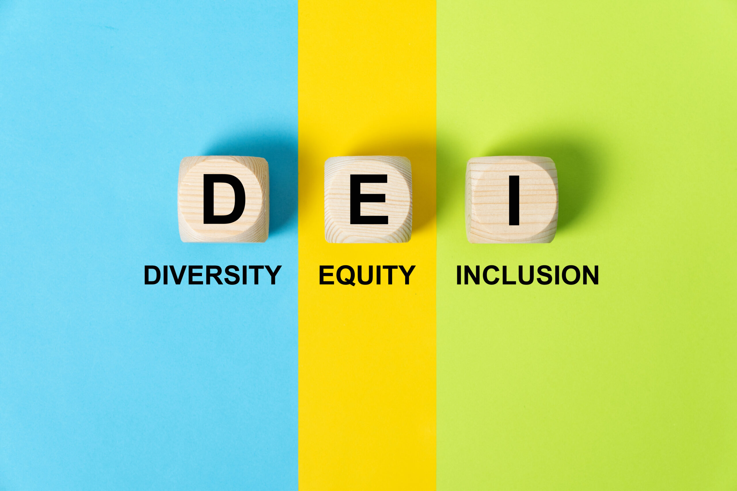 DEI, Diversity, equity and inclusion symbol.