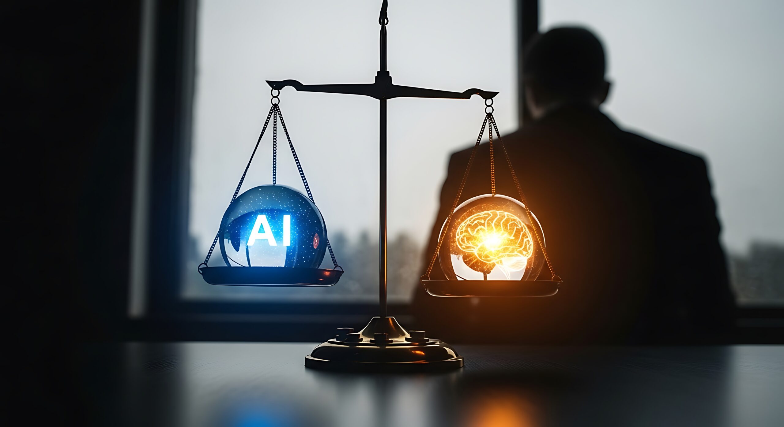 Balancing AI technology with human intelligence in modern business