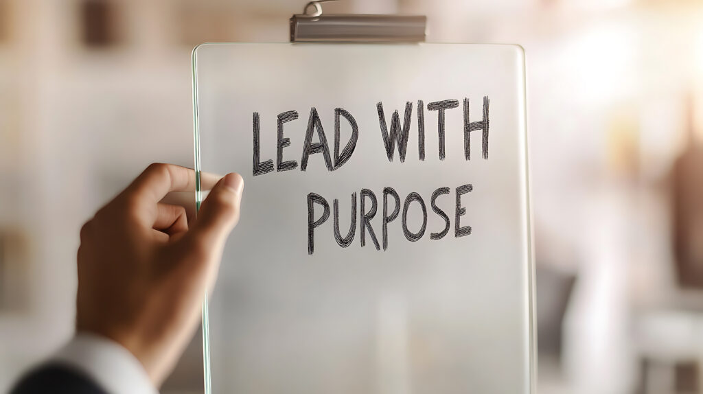 Leading with purpose is key to achieving meaningful results in any field. Having a clear vision and strong ethics guides action and motivates toward success.