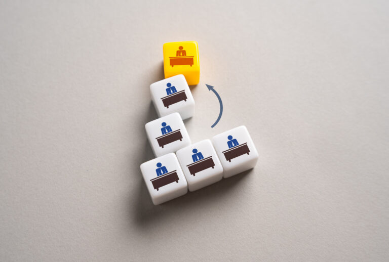 Appointment of a new head from middle managers. A coup of power within a government structure or business company. Leadership transitions, and unexpected career changes in business or politics.